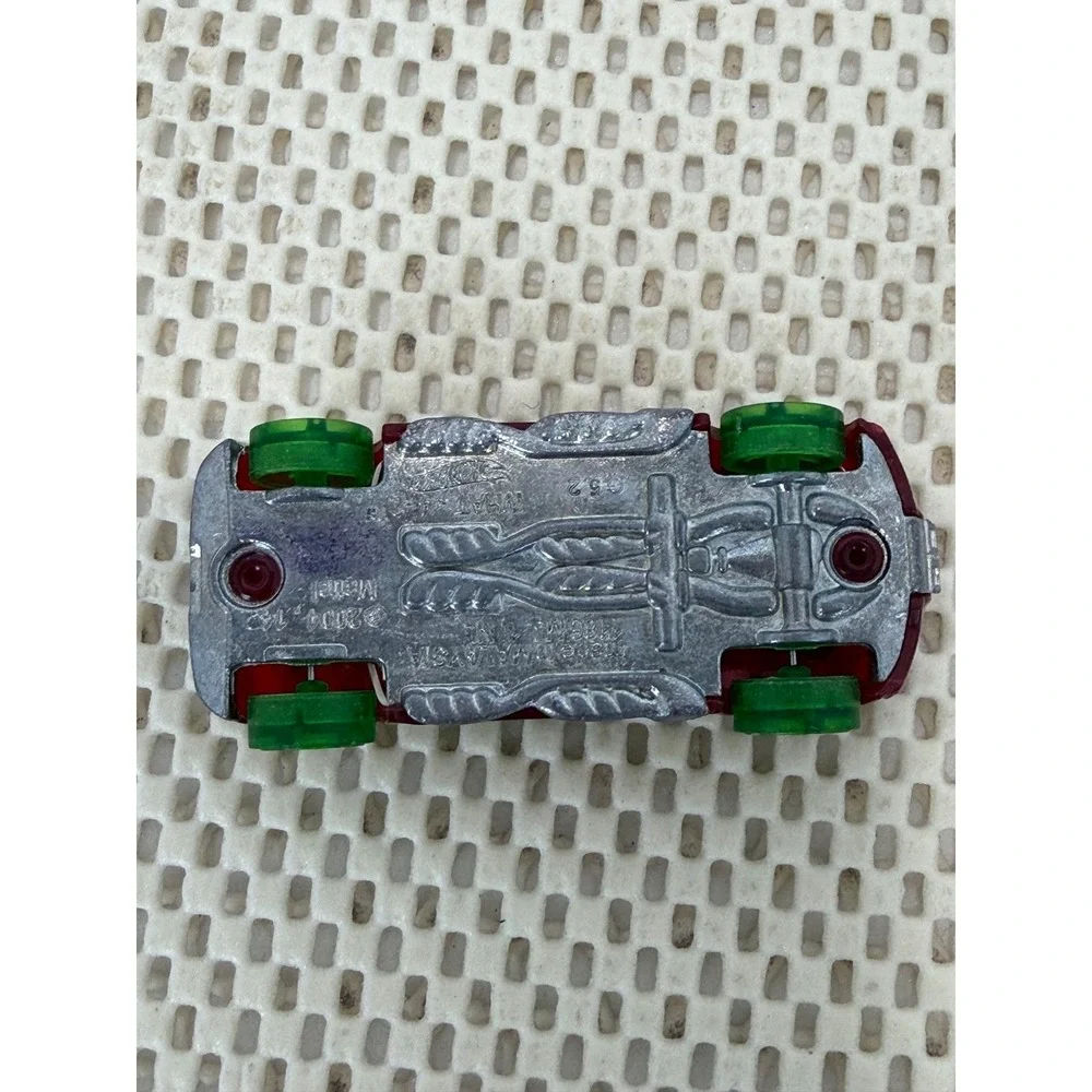 Hot Wheels‎ What-4-2 Translucent Maroon Green 2004 Mattel Diecast Car 1:64 EUC